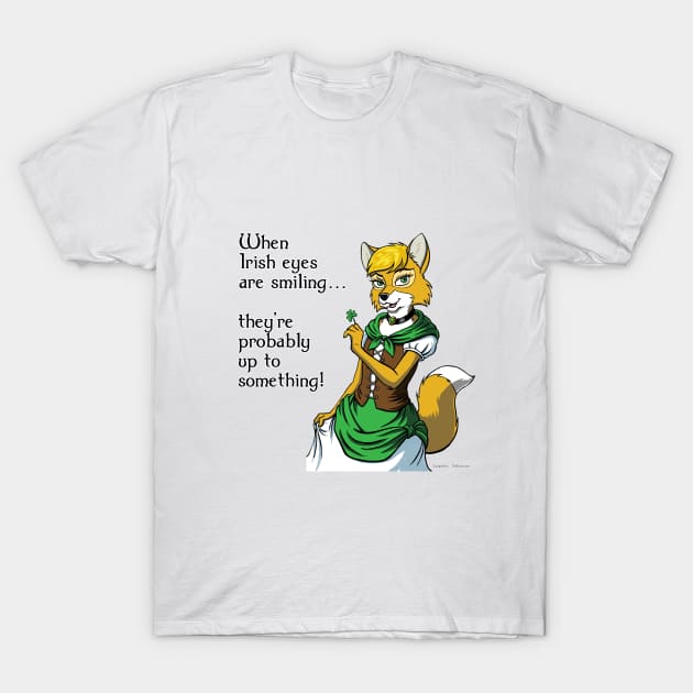 Irish Eyes T-Shirt by OzFoxes